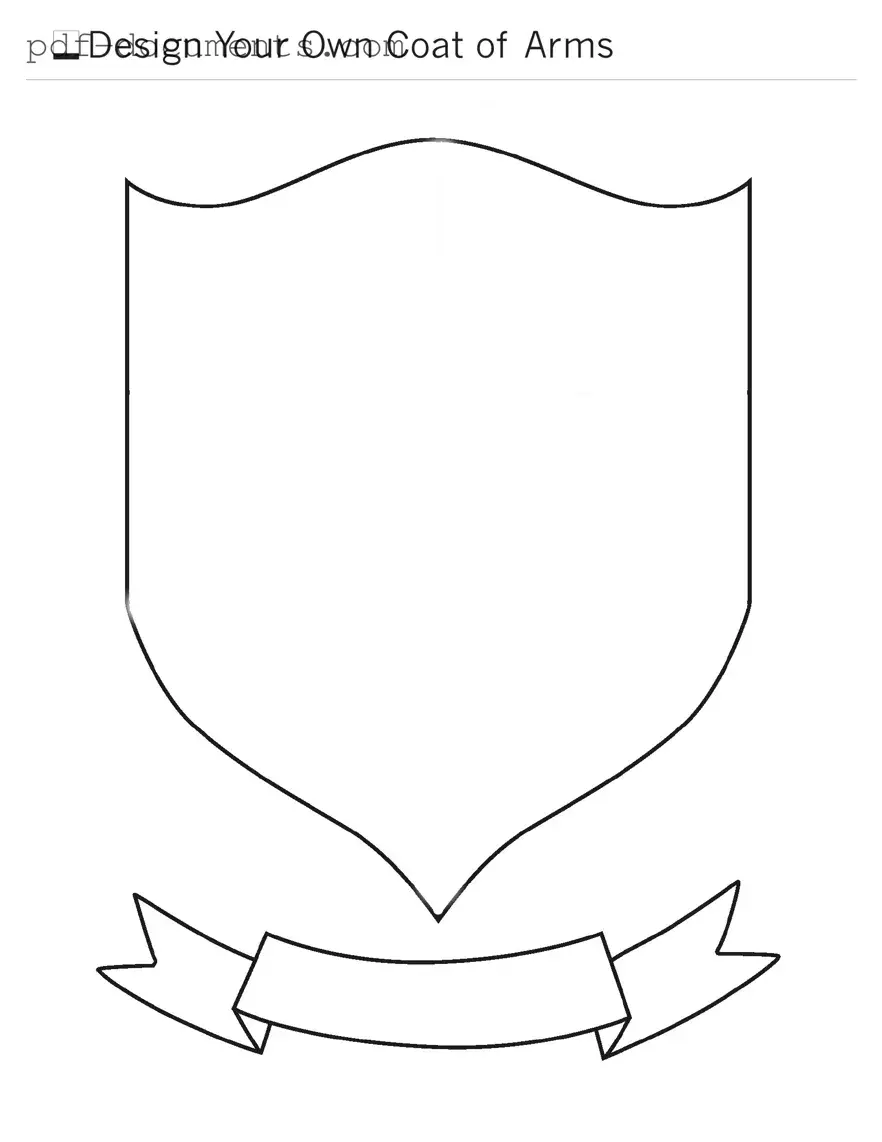 Download Coat Of Arms Form