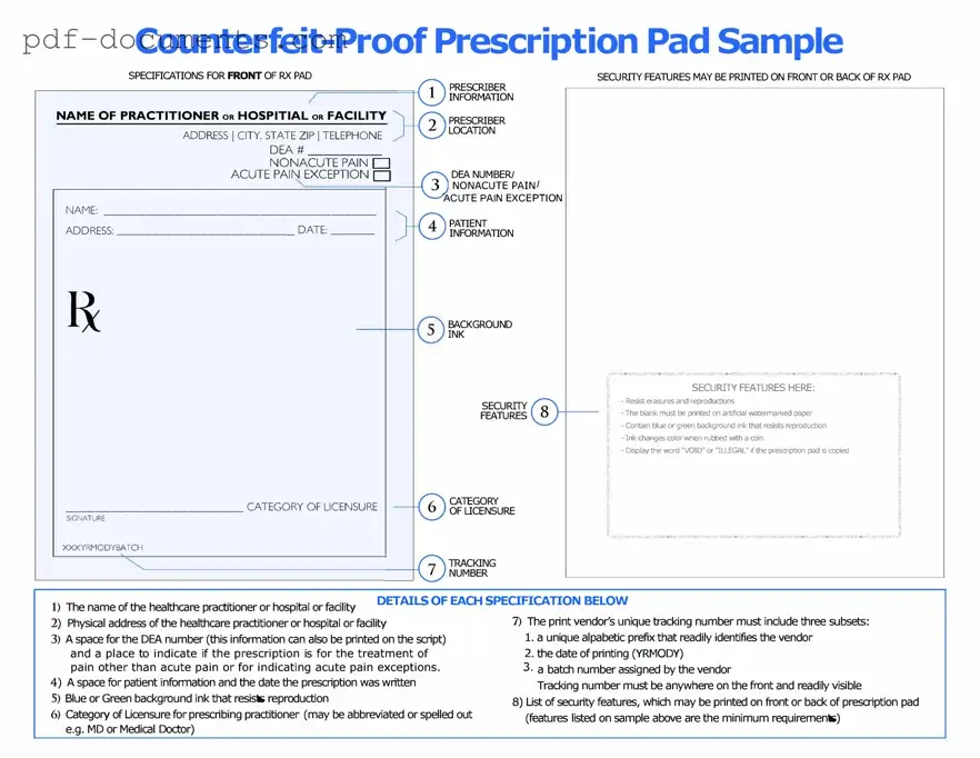 Download Prescription Pad Form