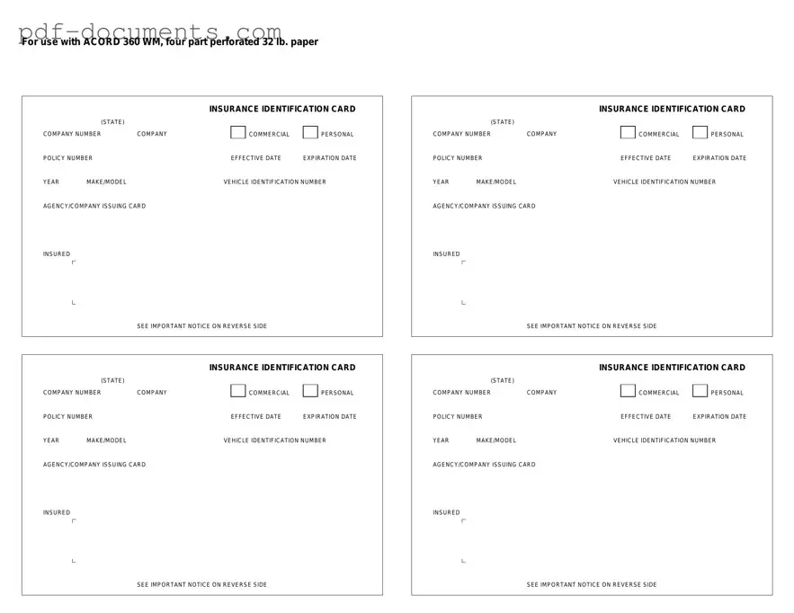 Download Acord 50 WM Form