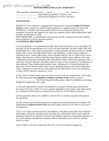 Download Owner Operator Lease Agreement Form