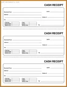 Download Cash Receipt Form